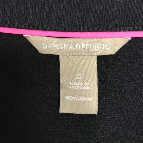 Banana Republic black/white graphic sweater size S - Picture 6 of 8